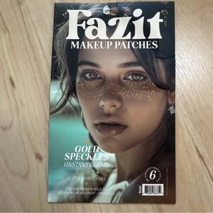 Fazit Gold Glitter Freckles Makeup Patches get your Summer golden! Super cute